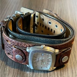 Men’s Fossil Cuff Watch